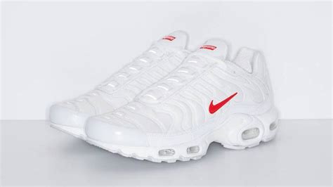 nike supreme tn weiß|supreme x tn air max white.